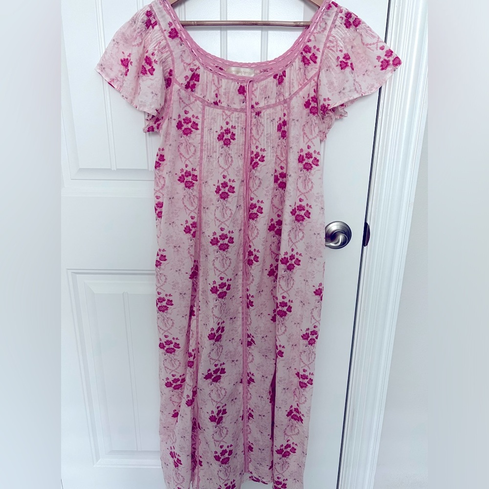 LoveShackFancy Orchid nightgown. Worn once! Beautiful. Fast shipping!